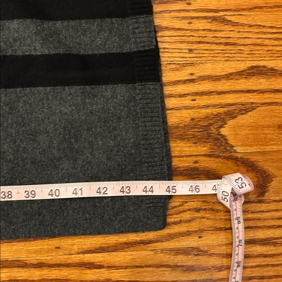 Eileen Fisher Black and Gray Poncho - Picture 5 of 10